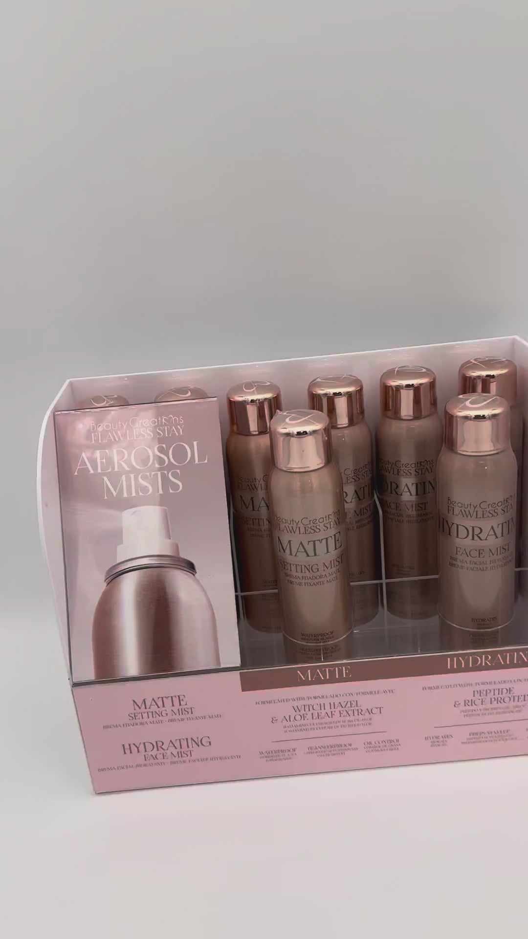 Flawless Stay Aerosol Mists - Beauty Creations | Wholesale Makeup