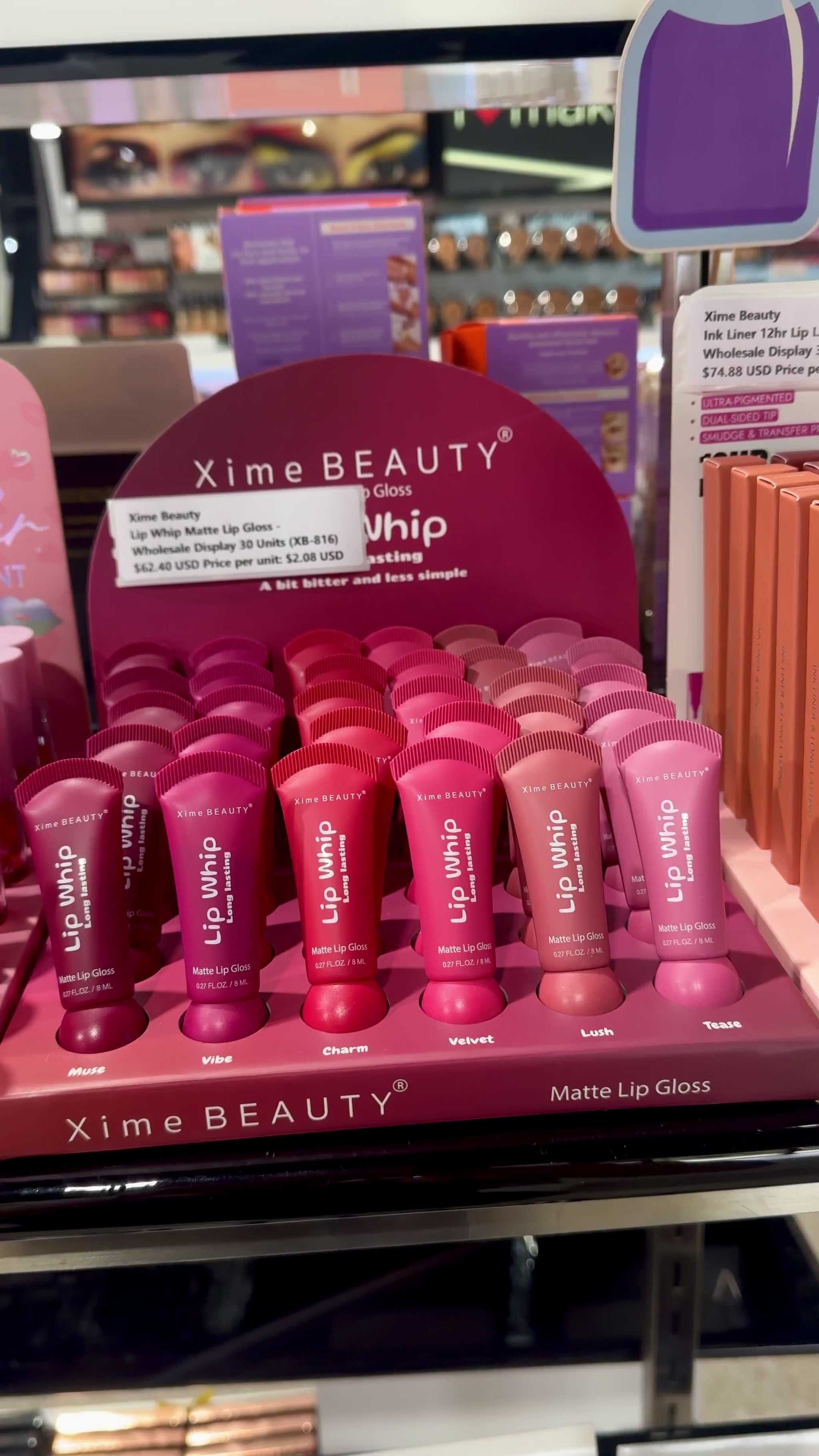 Lip Whip Matte Lip Gloss Xime Beauty | Wholesale Makeup
