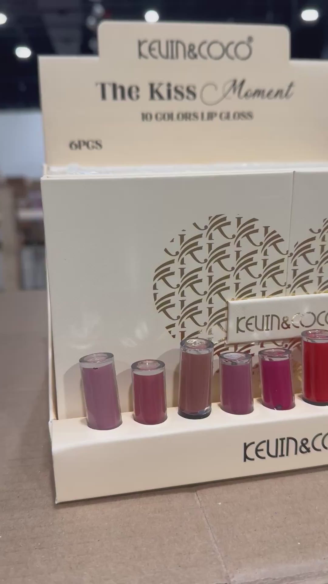 The Kiss Moment 10 Colors Lip Gloss - Kevin & Coco | Wholesale Makeup