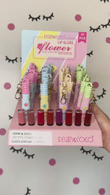Flower Lip Gloss - Kevin & Coco | Wholesale Makeup
