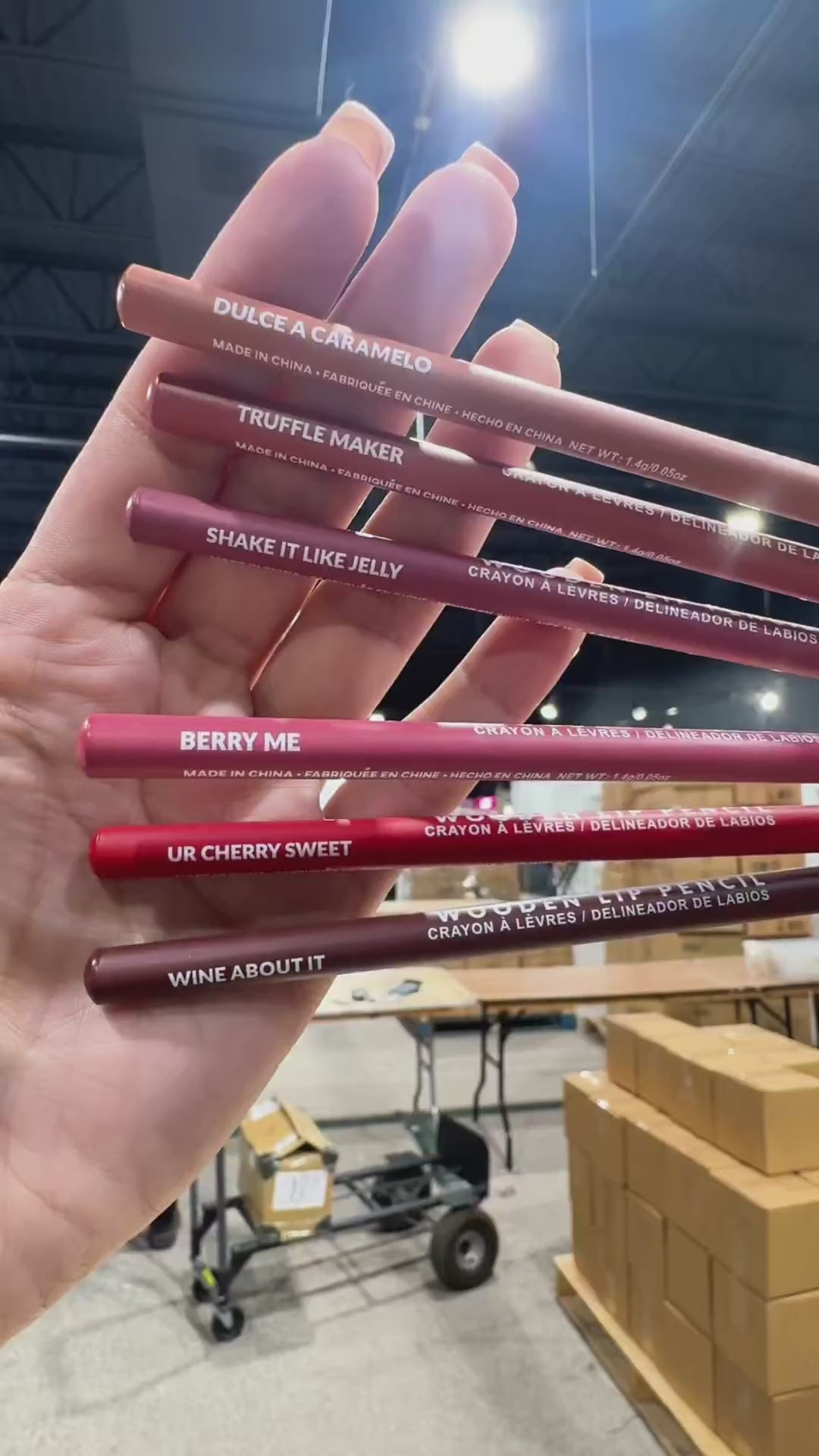 Wooden Lip Pencil Wine - Beauty Creations | Wholesale Makeup