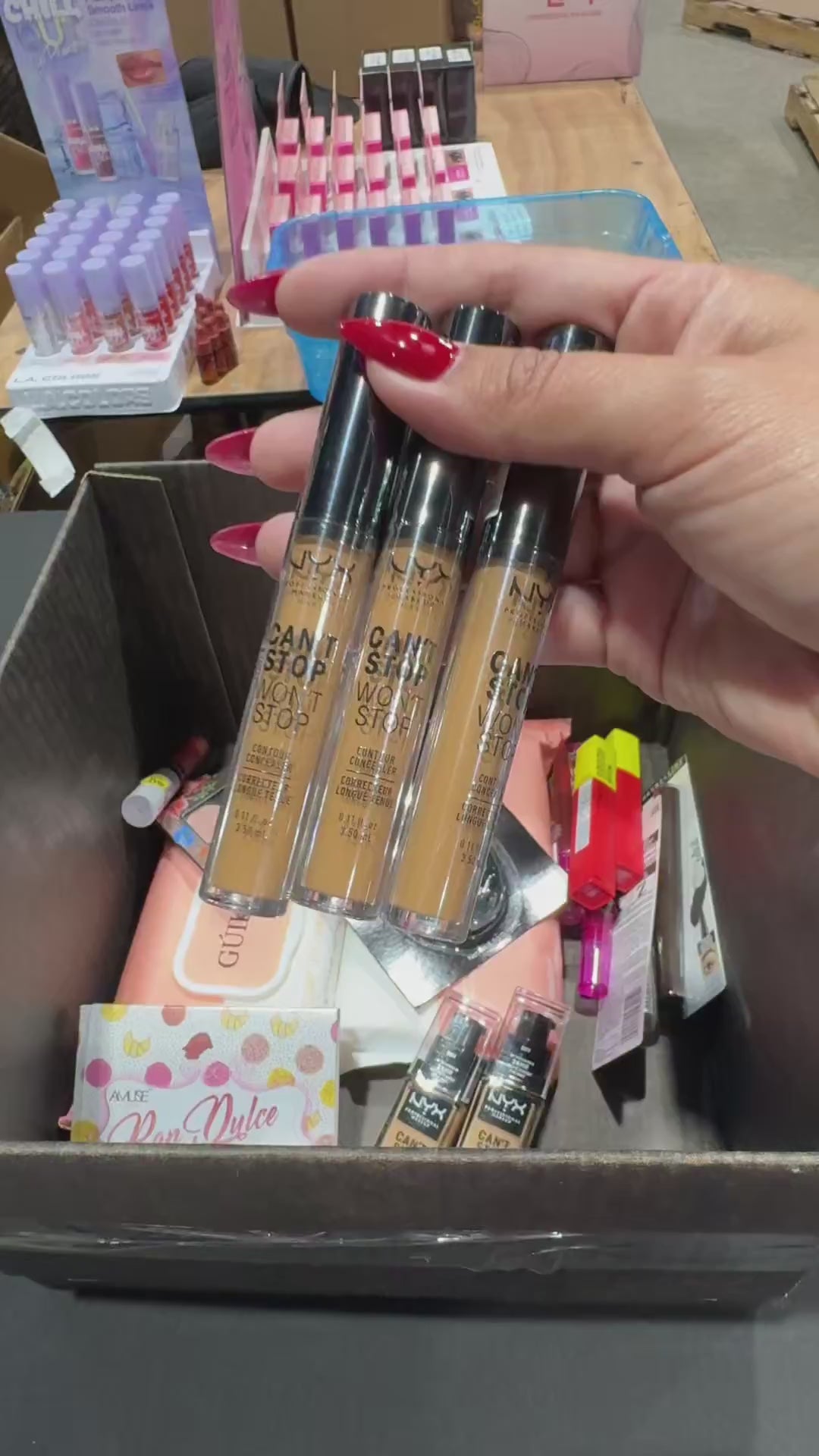 Assorted Loreal - Maybelline - NYX Box | Wholesale Makeup