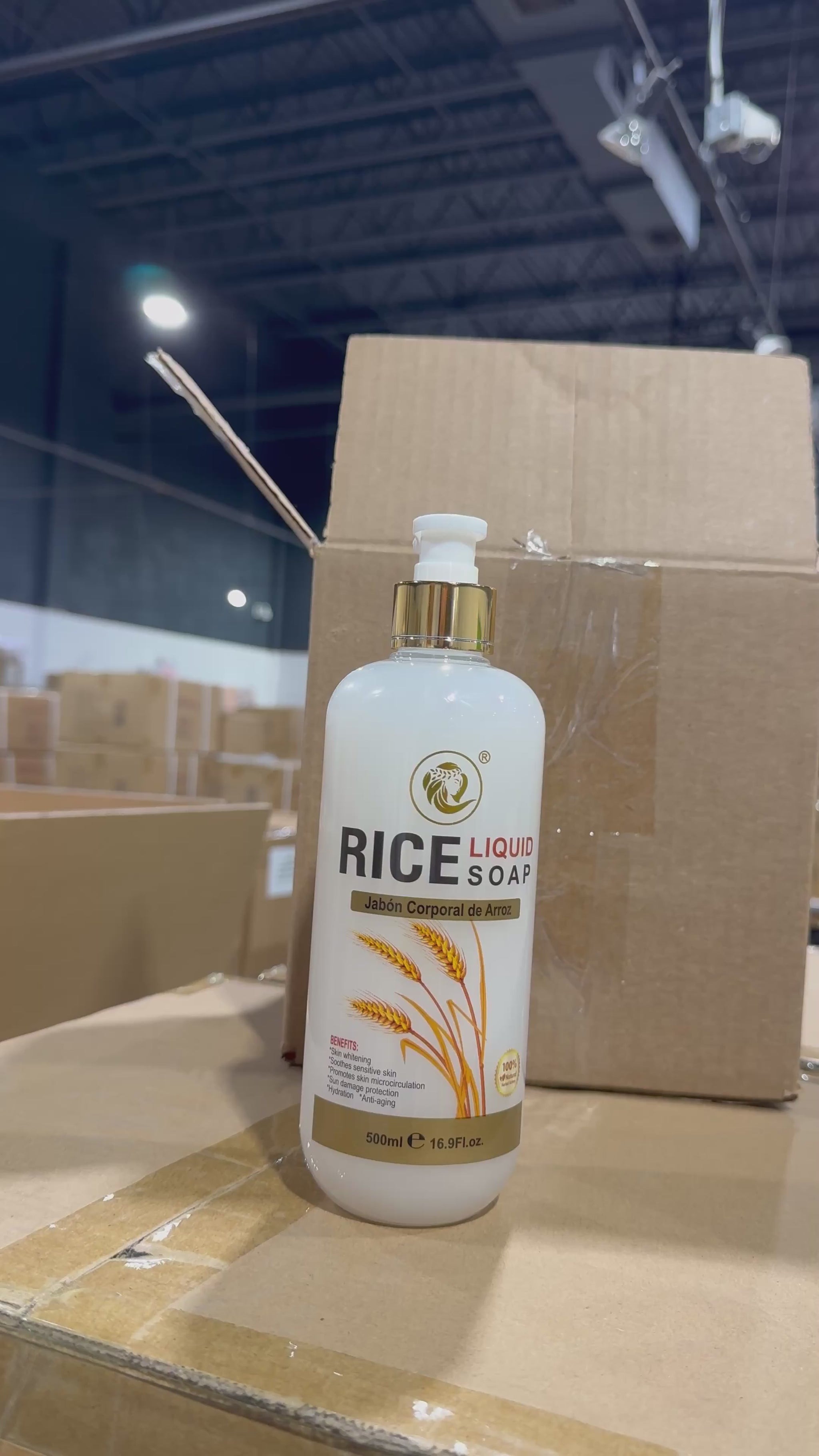 Rice Liquid Soap - Simply Bella | Wholesale Makeup
