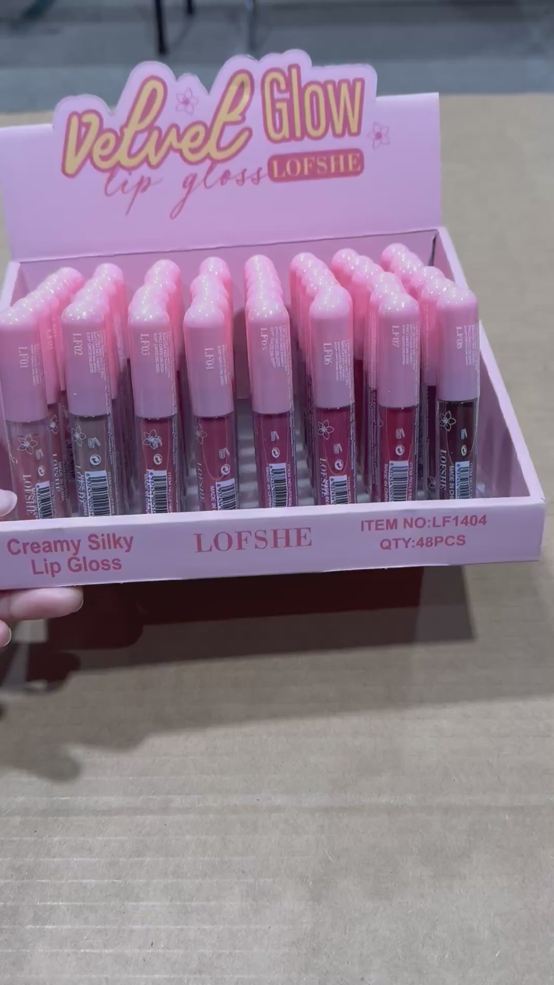 Velvet Glow Lip Gloss - Lofshe | Wholesale Makeup