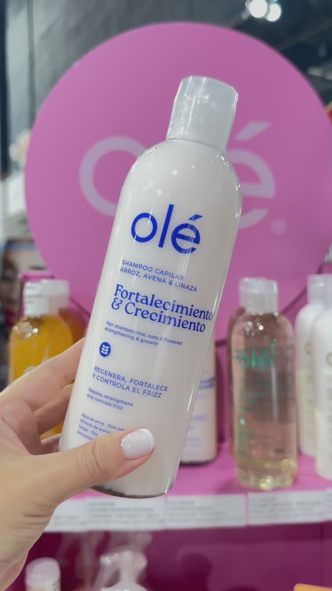 Shampoo Revitalizing Rice - Ole Capilar | Wholesale Makeup