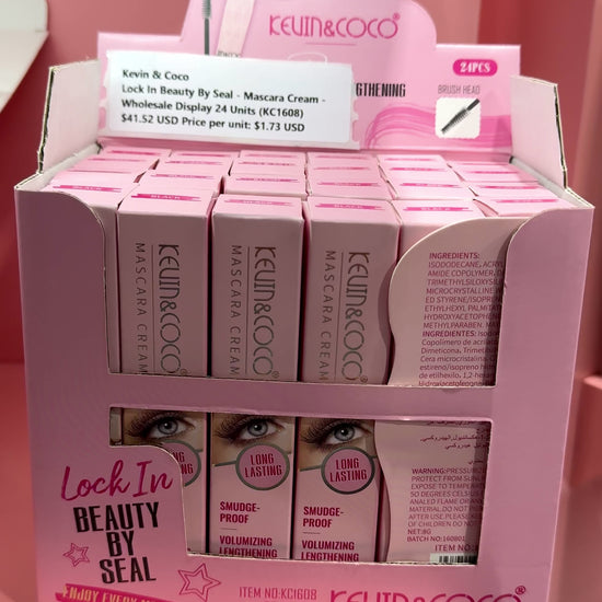 Lock In Beauty By Seal - Mascara Cream Kevin & Coco | Wholesale Makeup