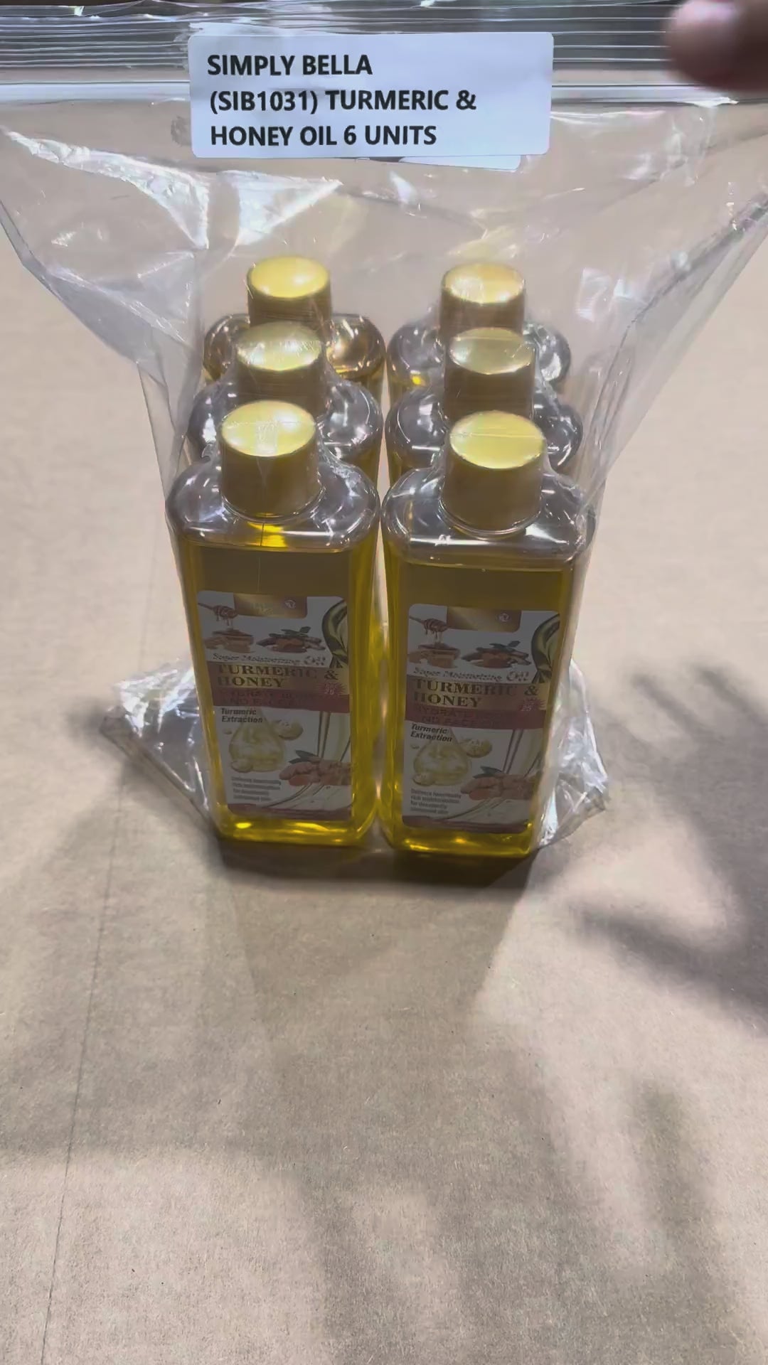 Turmeric & Honey Oil - Simply Bella | Wholesale Makeup