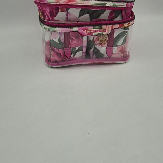 Print Makeup Bag - Floral Simply Bella | Wholesale Makeup