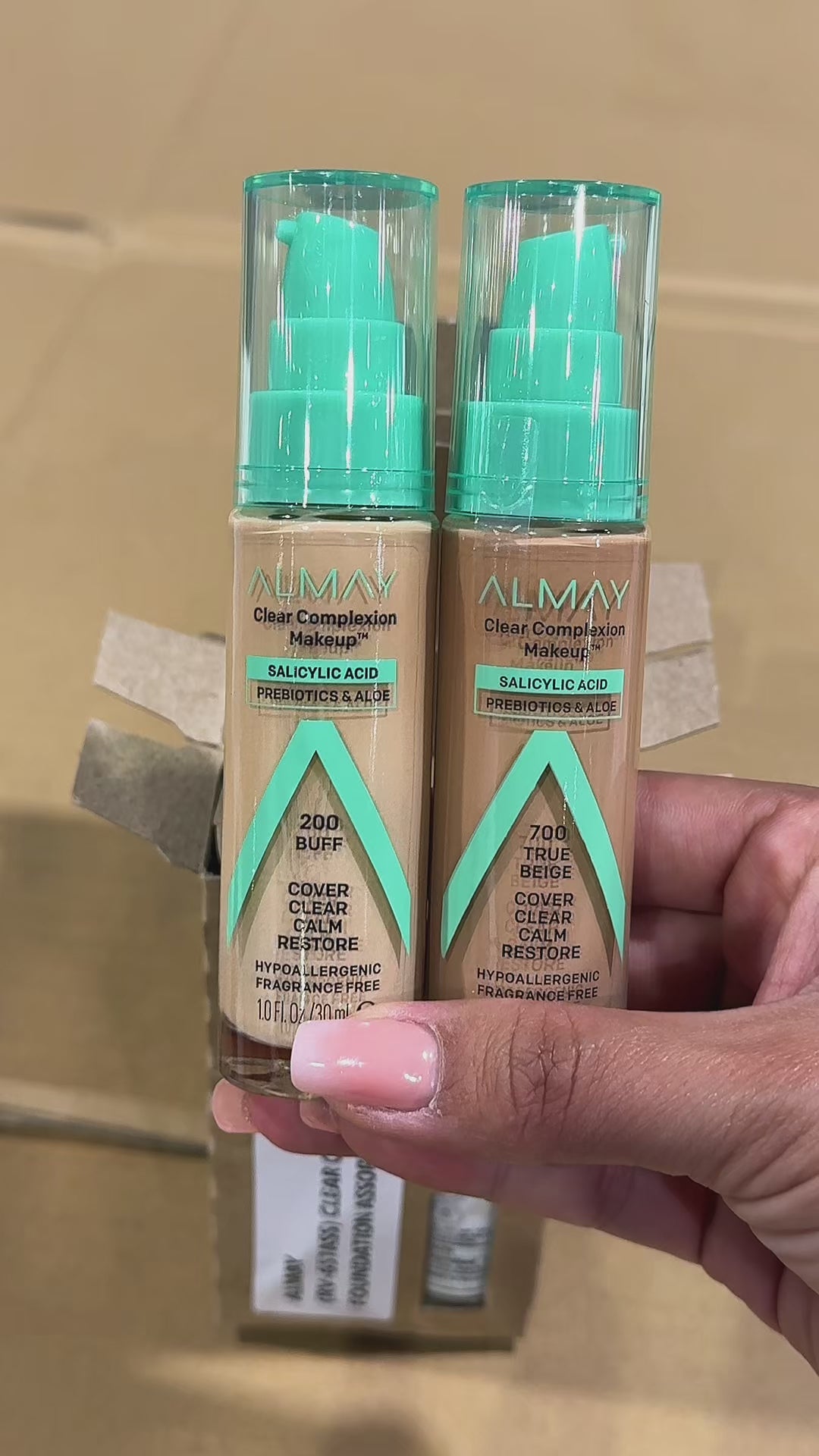 Clear Complexion Foundation Assorted - Almay | Wholesale Makeup