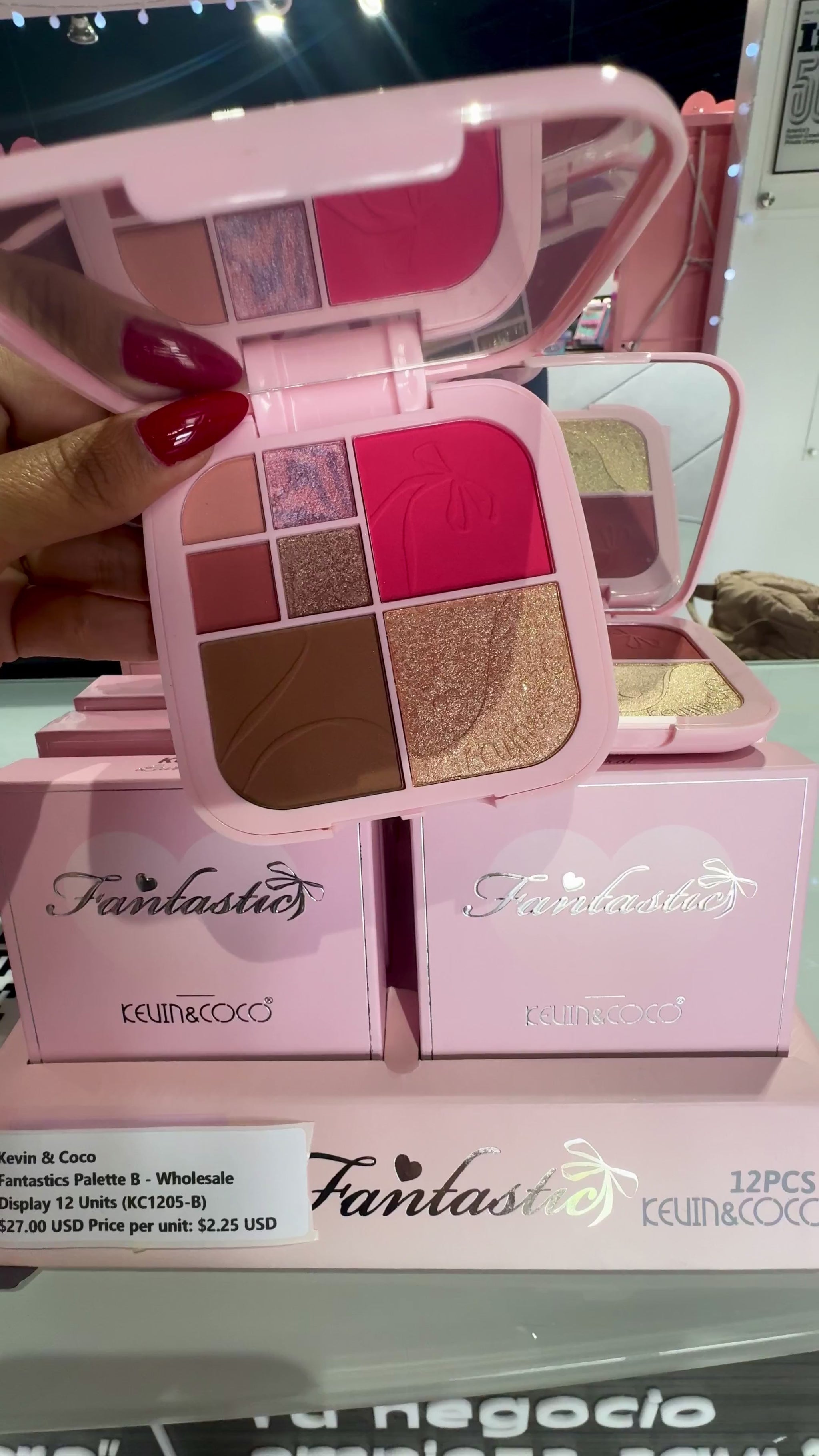 Fantastics Palette B - Kevin & Coco | Wholesale Makeup