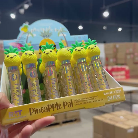 Pineapple Pal Shimmer Lip Oil Romantic Beauty | Wholesale Makeup
