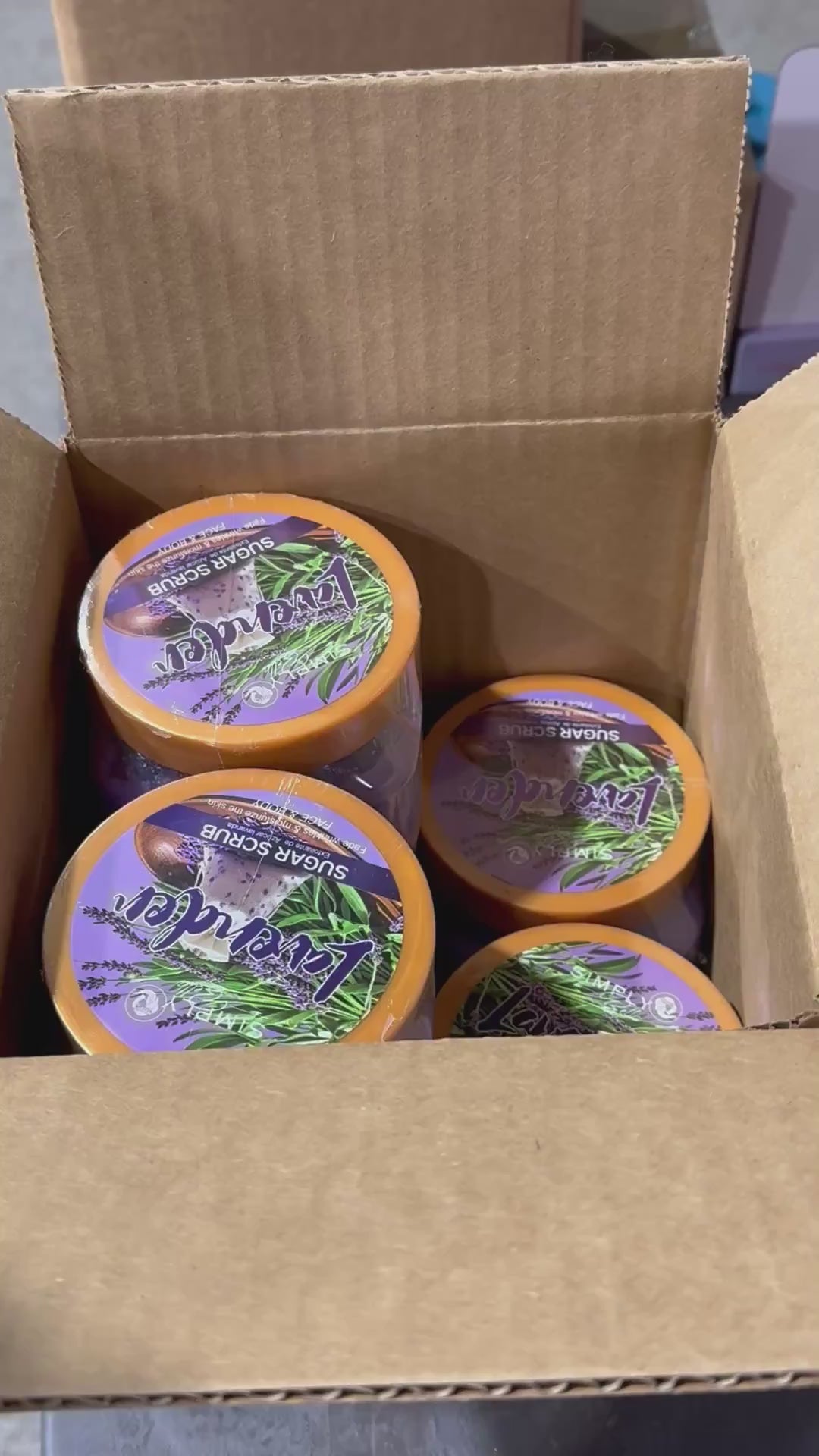 Sugar Scrub Lavender - Simply Bella | Wholesale Makeup