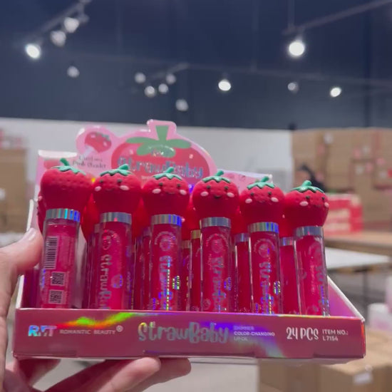 Strawbaby Shimmer Lip Oil Romantic Beauty | Wholesale Makeup