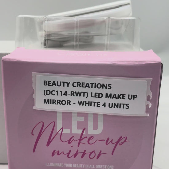 Led Make Up Mirror White Beauty Creations | Wholesale Makeup