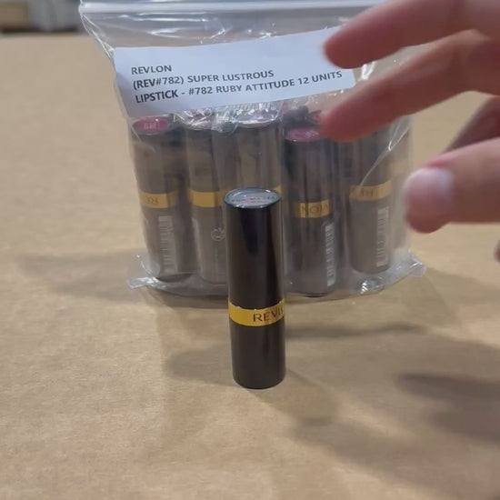 Super Lustrous Lipstick #782 Ruby Attitude Revlon | Wholesale Makeup