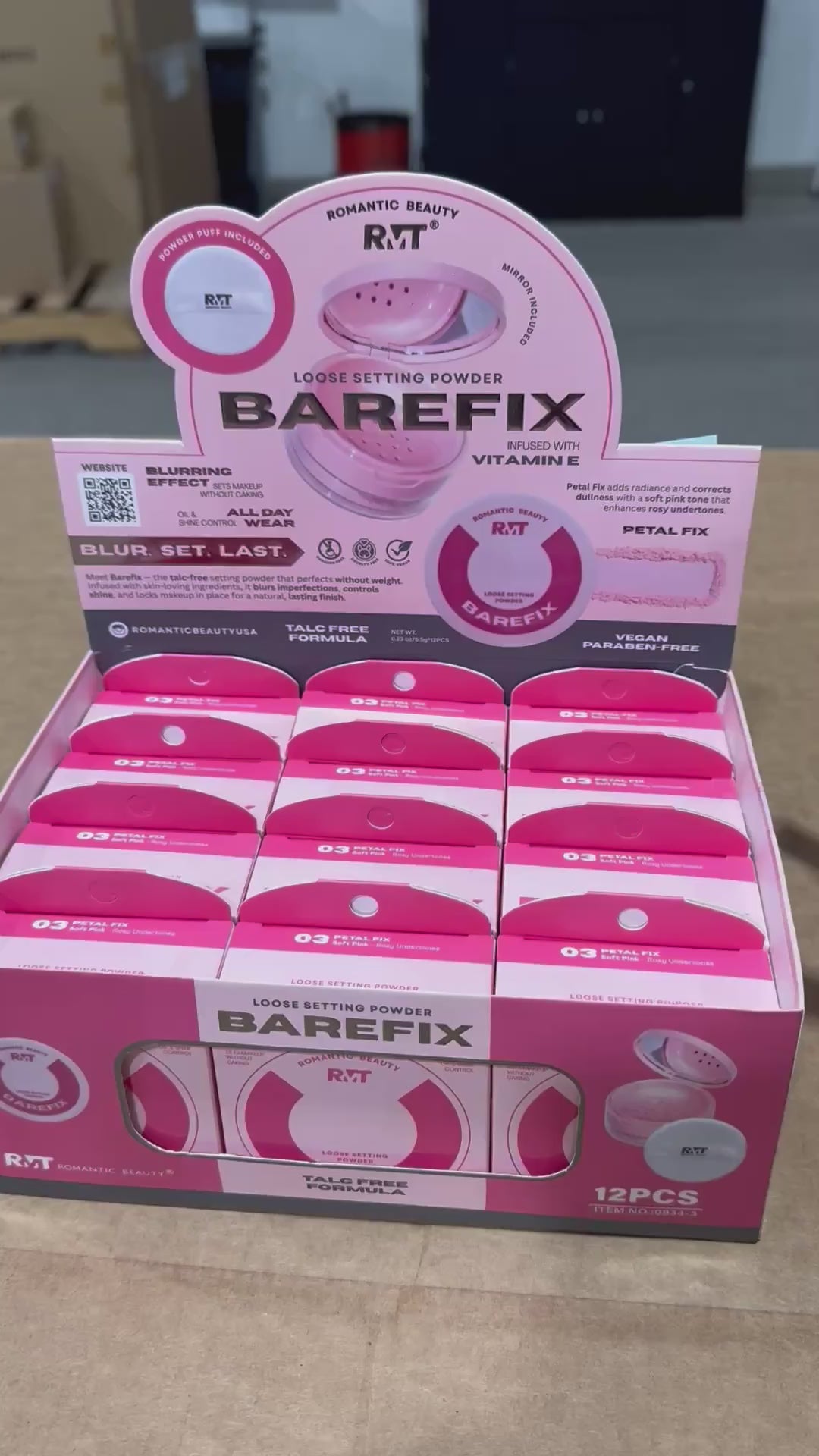 Barefix Loose Setting Powder Romantic Beauty | Wholesale Makeup