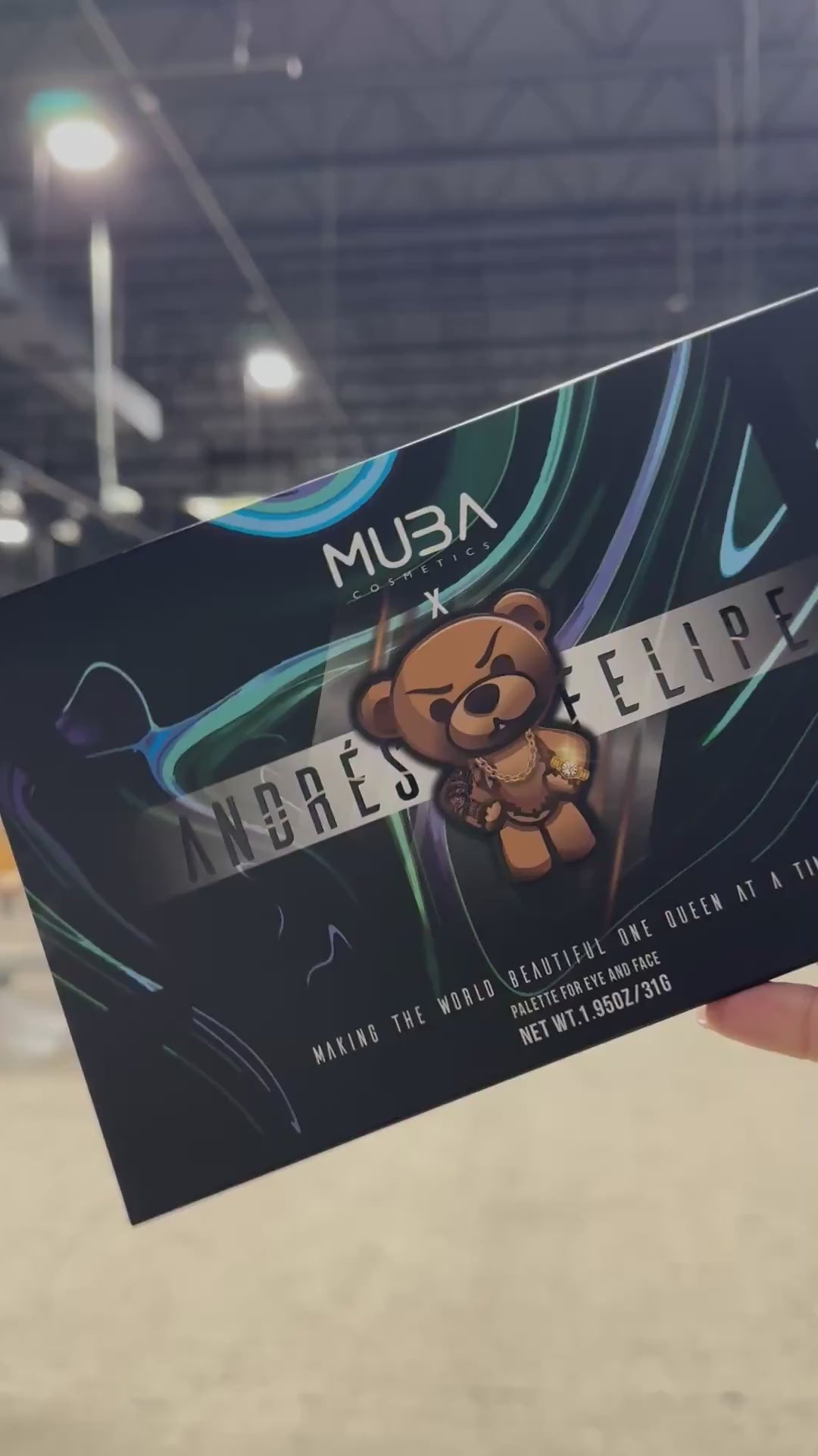 Andres Felipe Eyeshadow Palette - Muba | Wholesale Makeup