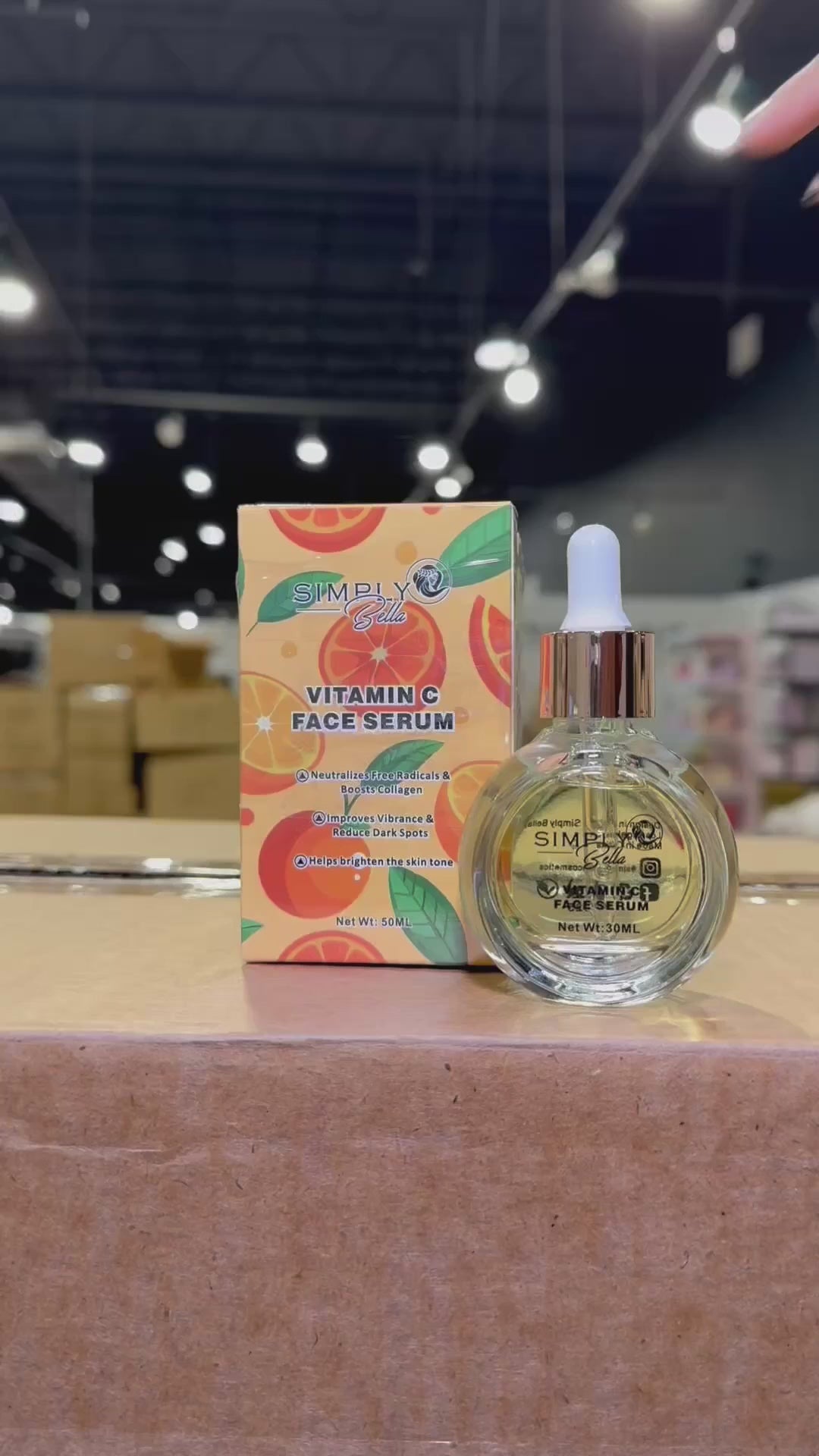 Vitamin C Face Serum - Simply Bella | Wholesale Makeup