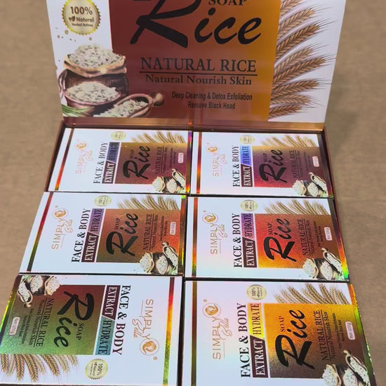 Natural Rice Soap - Simply Bella | Wholesale Makeup