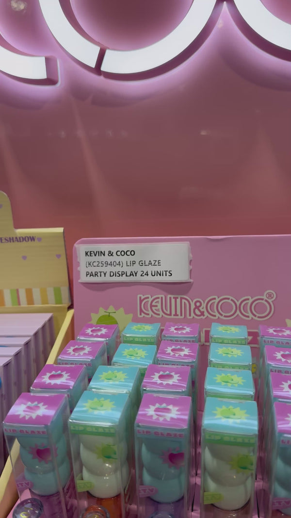 Lip Glaze Party - Kevin & Coco | Wholesale Makeup