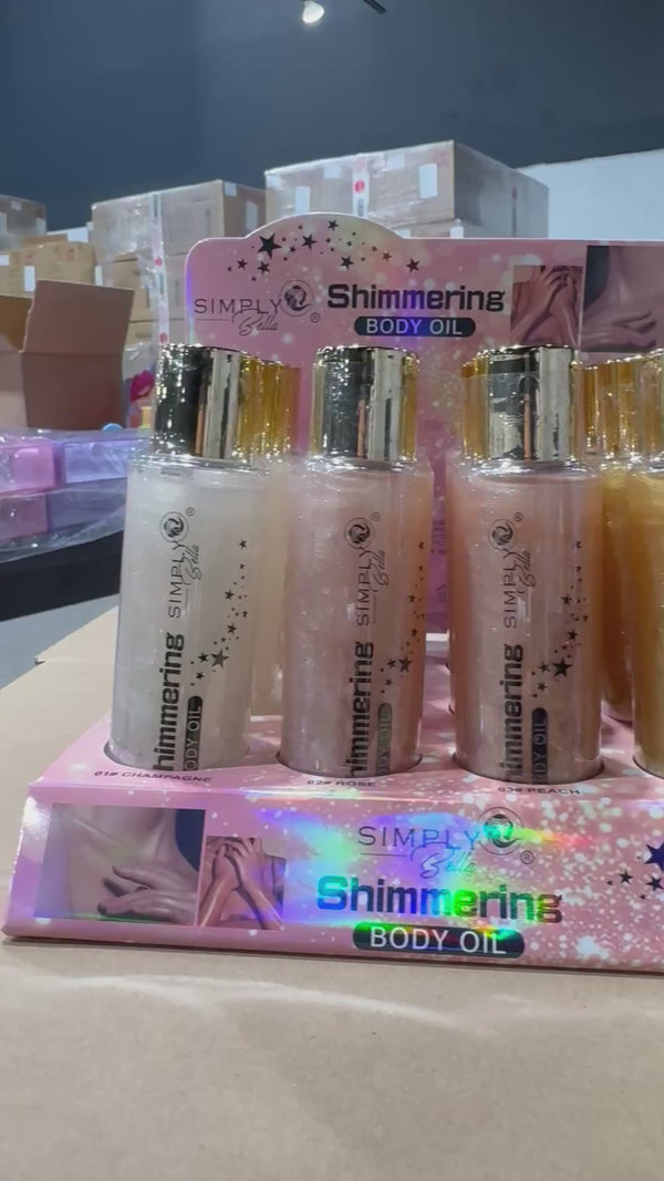 Shimmering Body Oil - Simply Bella | Wholesale Makeup