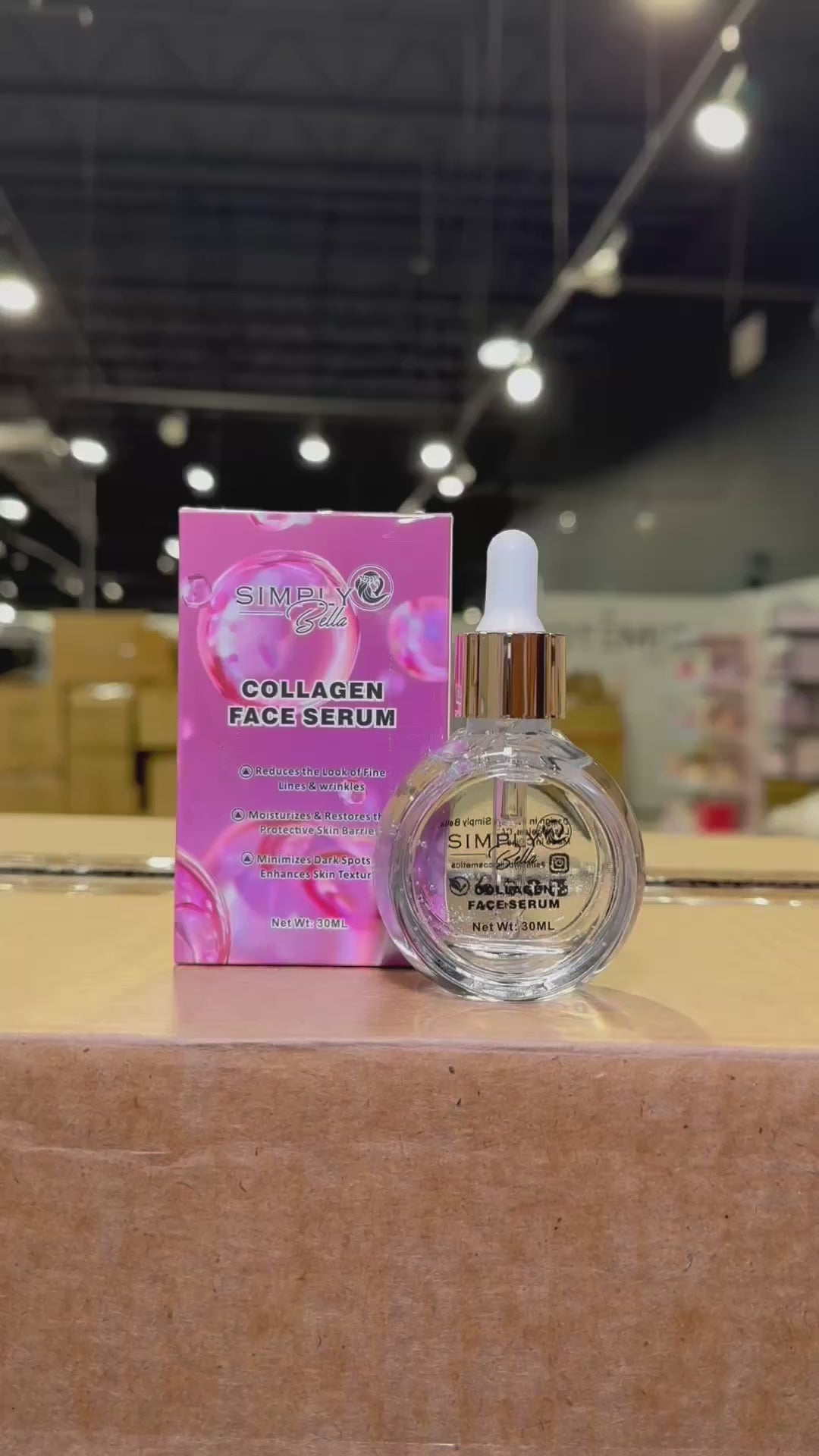Collagen Face Serum - Simply Bella | Wholesale Makeup
