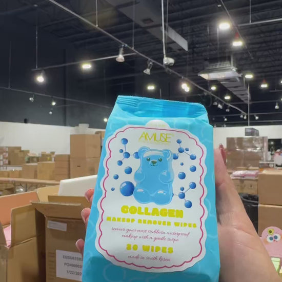 Makeup Remover Wipes Collagen Amuse | Wholesale Makeup
