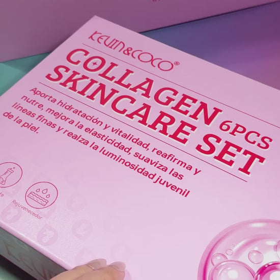 Collagen 6 Pcs Skin Care Set Kevin & Coco | Wholesale Makeup