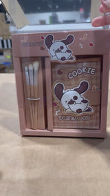 Cookie Eyeshadow Palette With Brushes Kevin & Coco | Wholesale Makeup
