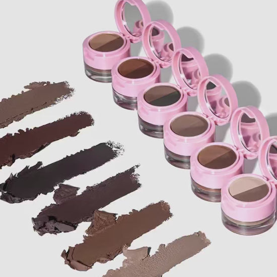 Duet Brow Powder + Pomade Gel Tint + Brow Pencil | Wholesale Makeup