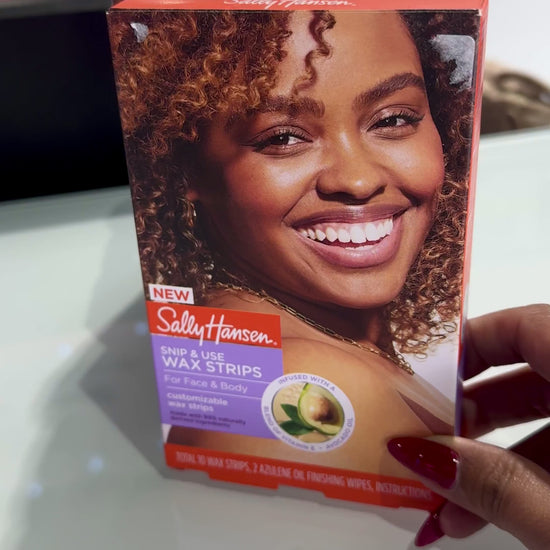 Snip & Use Wax Strip For Face & Body Sally Hansen | Wholesale Makeup