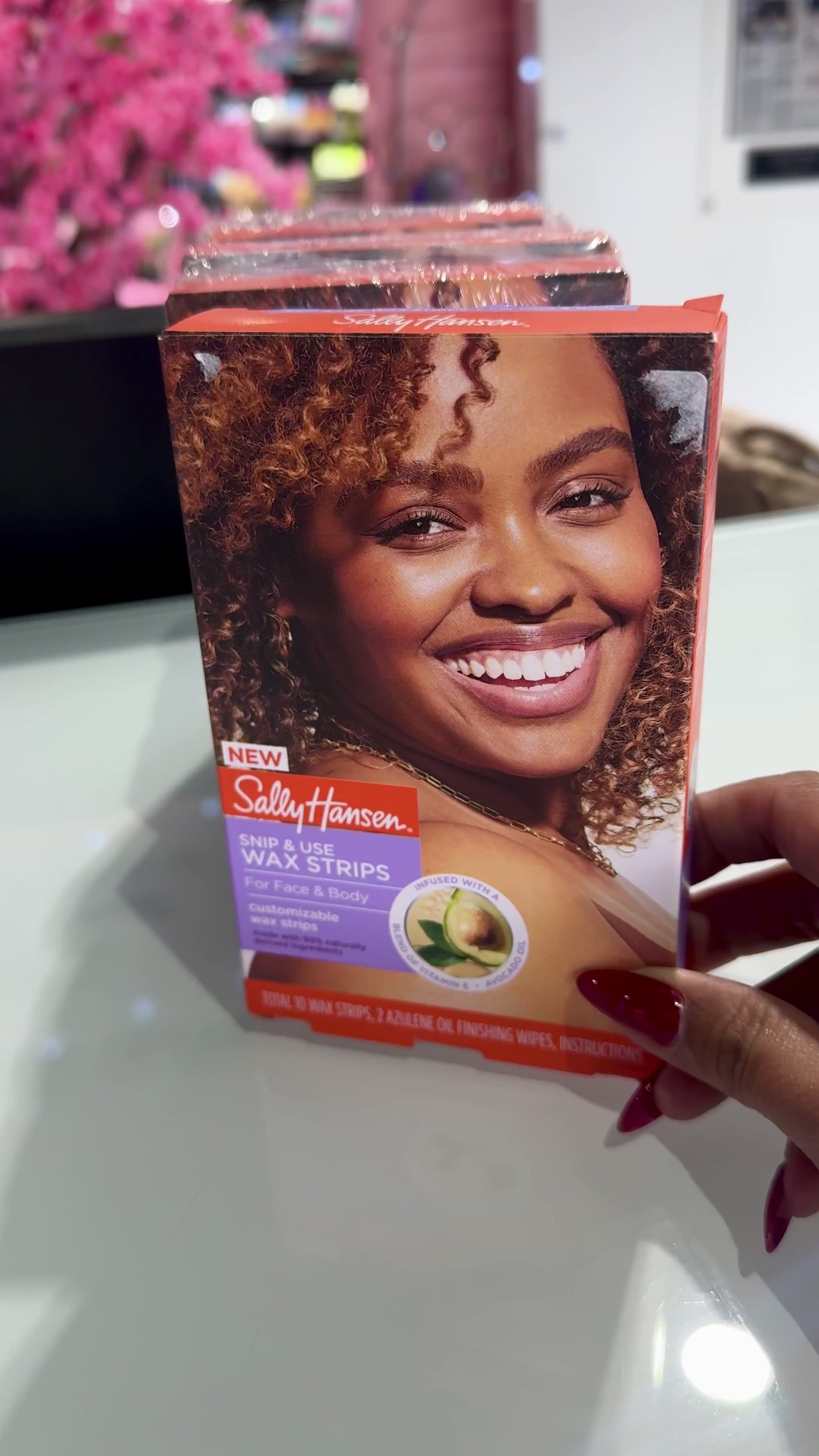 Snip & Use Wax Strip For Face & Body Sally Hansen | Wholesale Makeup