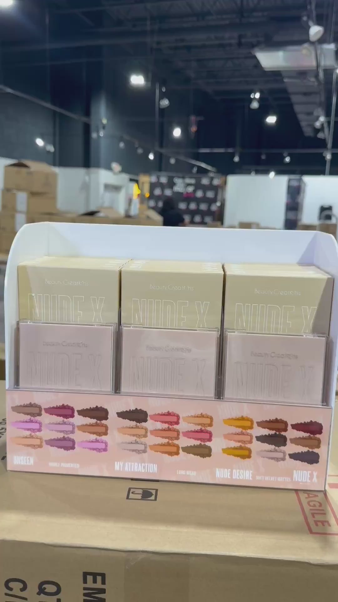 Nude X Shadow Palette Mini - Beauty Creations | Wholesale Makeup