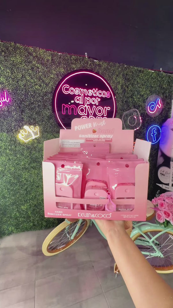 Hand Sanitizer Spray Strawberry Kevin & Coco | Wholesale Makeup