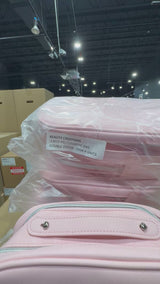 Cosmetic Bag Double Zipper Pink - Beauty Creations | Wholesale Makeup