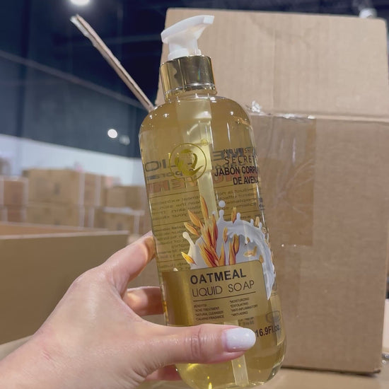 Oatmeal Liquid Soap - Simply Bella | Wholesale Makeup