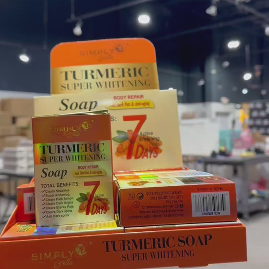 Turmeric Super Whitening Soap Simply Bella | Wholesale Makeup