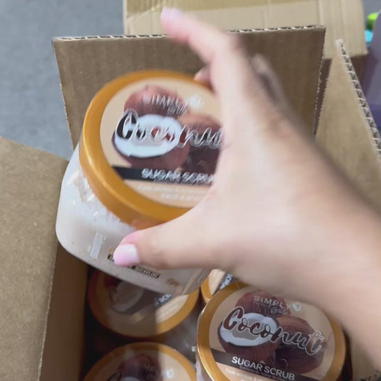 Sugar Scrub Coconut - Simply Bella | Wholesale Makeup