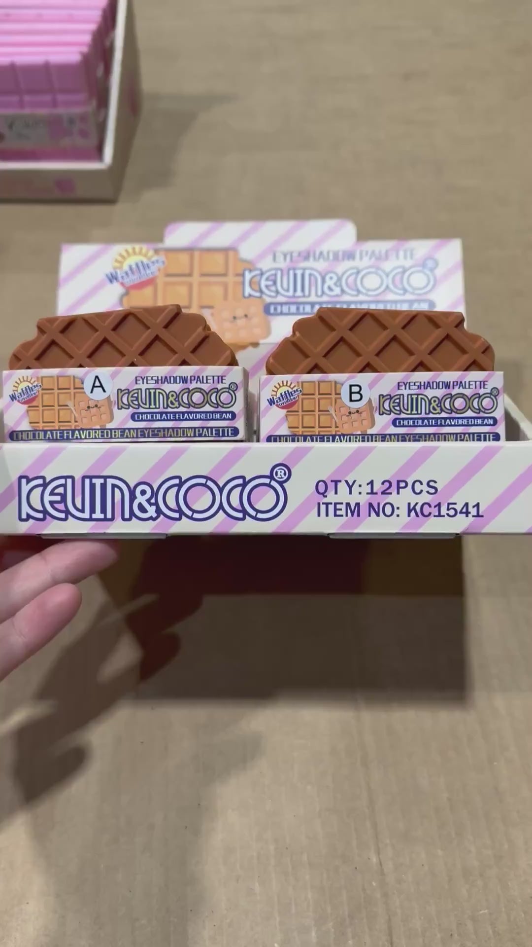 Chocolate Flavored Bean Eyeshadow - Kevin & Coco | Wholesale Makeup