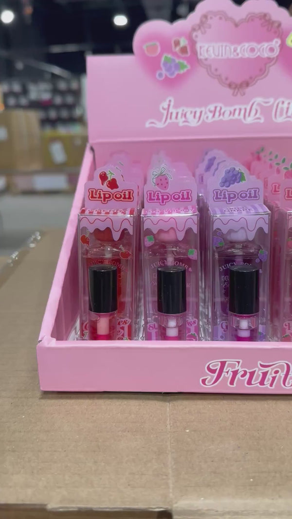 Juicy Bomb Lip Oil - Kevin & Coco | Wholesale Makeup