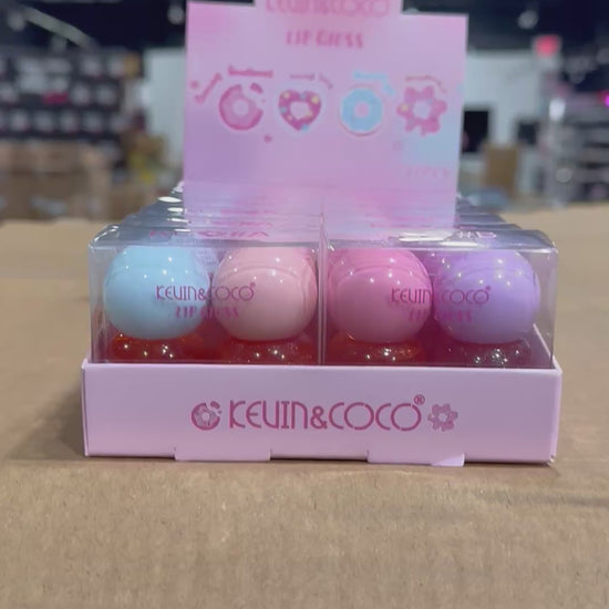 Lip Gloss Duo Set - Kevin & Coco | Wholesale Makeup