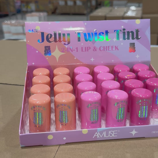 Tinte de Labios y Mejillas Jelly Twist Amuse | Wholesale Makeup
