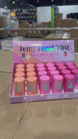 Tinte de Labios y Mejillas Jelly Twist Amuse | Wholesale Makeup
