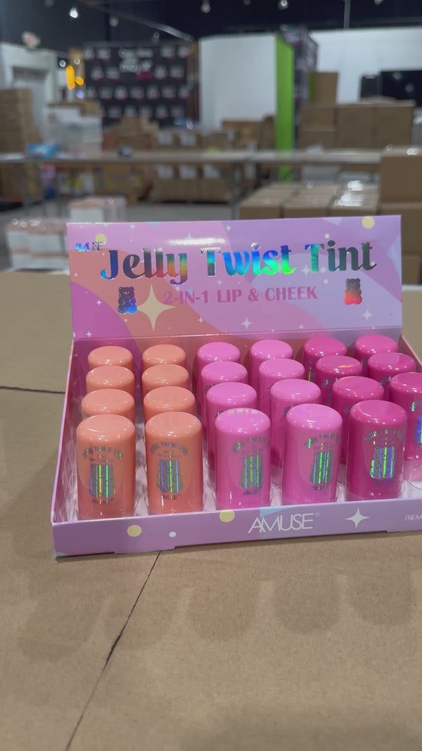 Tinte de Labios y Mejillas Jelly Twist Amuse | Wholesale Makeup