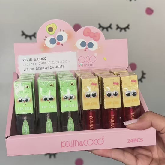 Cheese Avocado Lip Oil - Kevin & Coco | Wholesale Makeup
