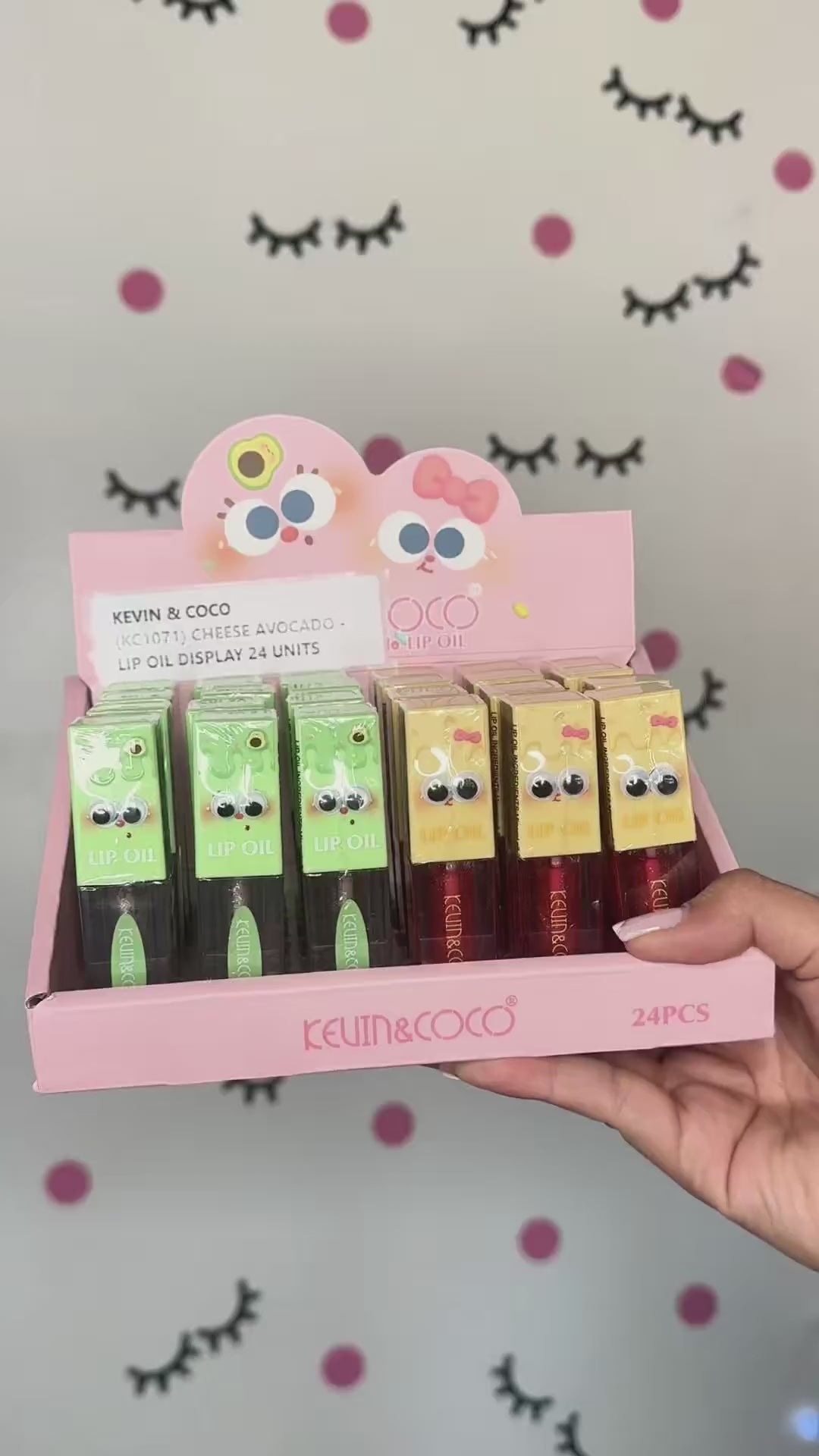 Cheese Avocado Lip Oil - Kevin & Coco | Wholesale Makeup