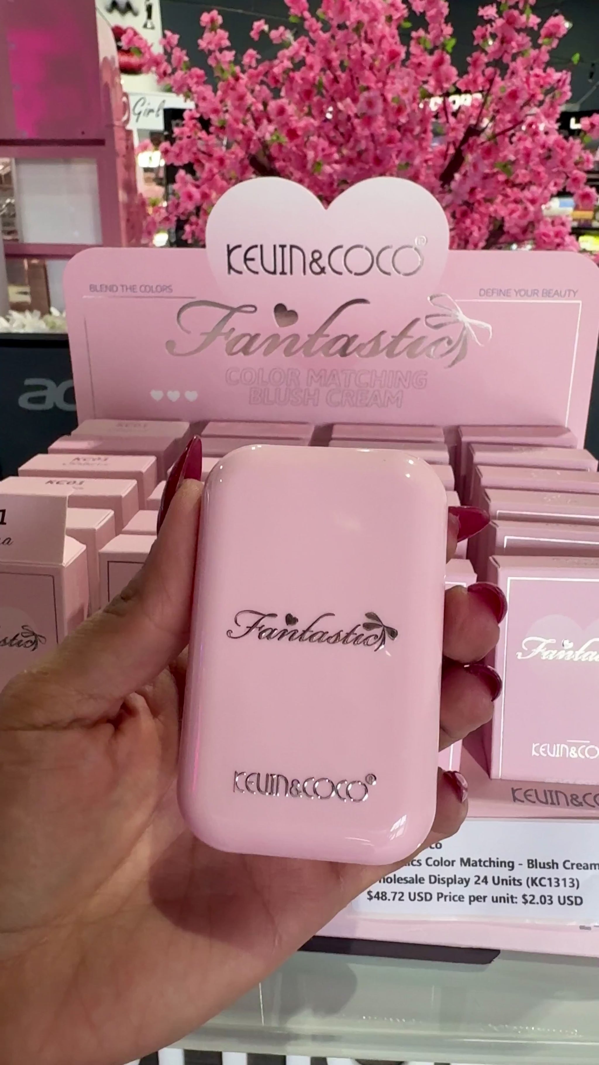 Fantastics Color Matching Blush Cream Kevin & Coco | Wholesale Makeup
