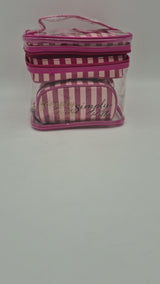 Print Makeup Bag - Fucshia Simply Bella | Wholesale Makeup