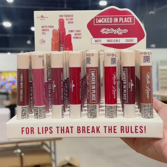 Locked In Place Matte Lippie Italia Deluxe | Wholesale Makeup
