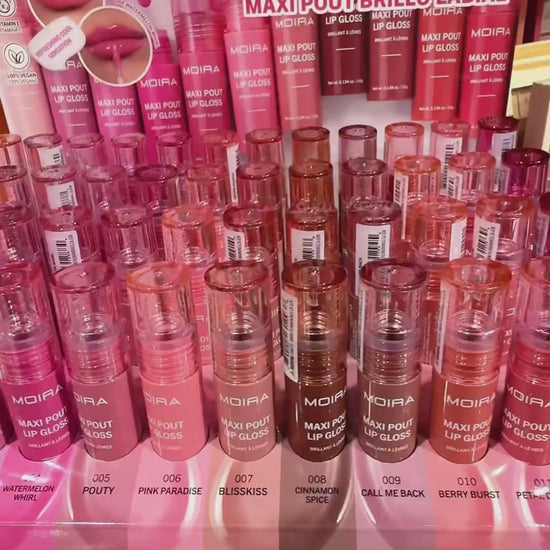 Maxi Pout Lip Gloss - Moira Beauty | Wholesale Makeup